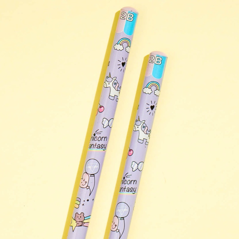 Unicorn Party 2B Pencil Set