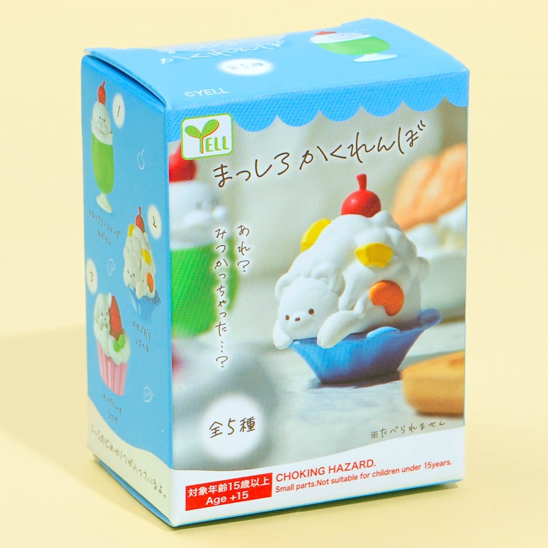 White Bear Hide-and-Seek Mini Figure