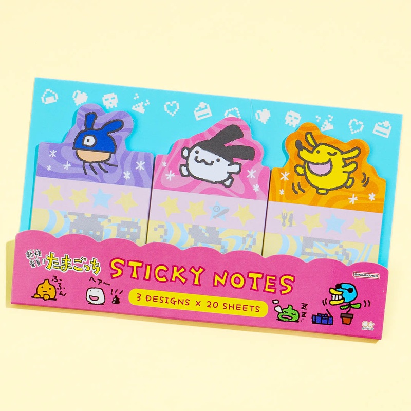 Tamagotchi Running Friends Sticky Notes