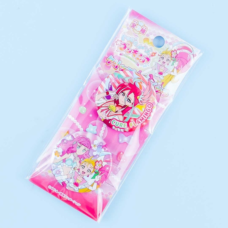 Tropical Rouge! Pretty Cure Clip Badge Set - Cure Flamingo