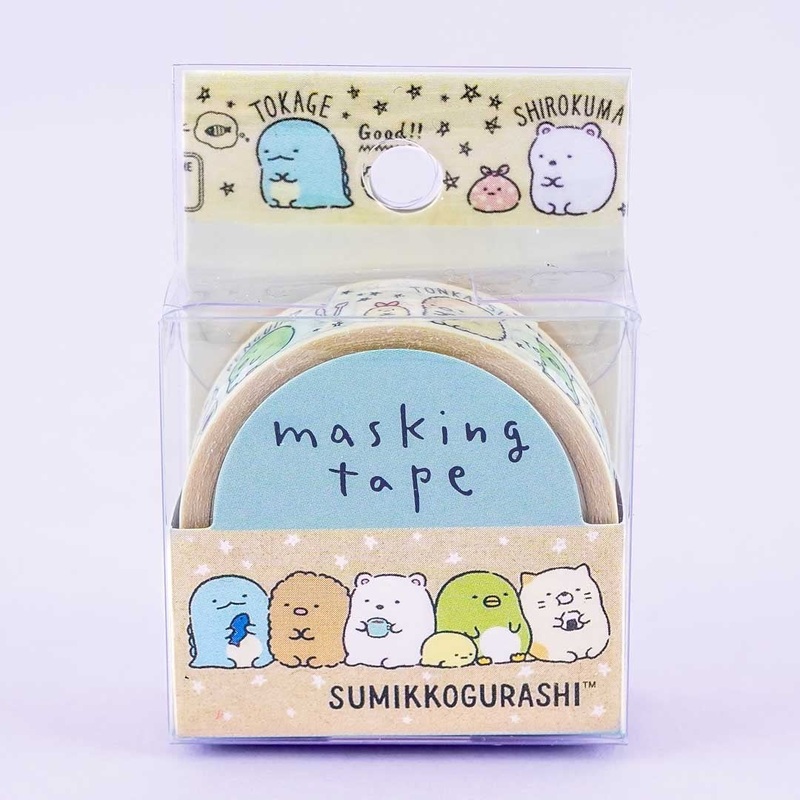 Sumikko Gurashi Midnight Snack Masking Tape