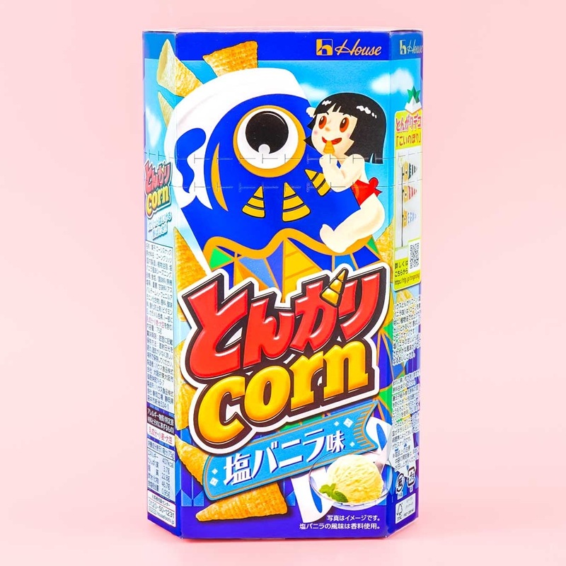 Tongari Corn Snacks Childrens Day Box - Salty Vanilla