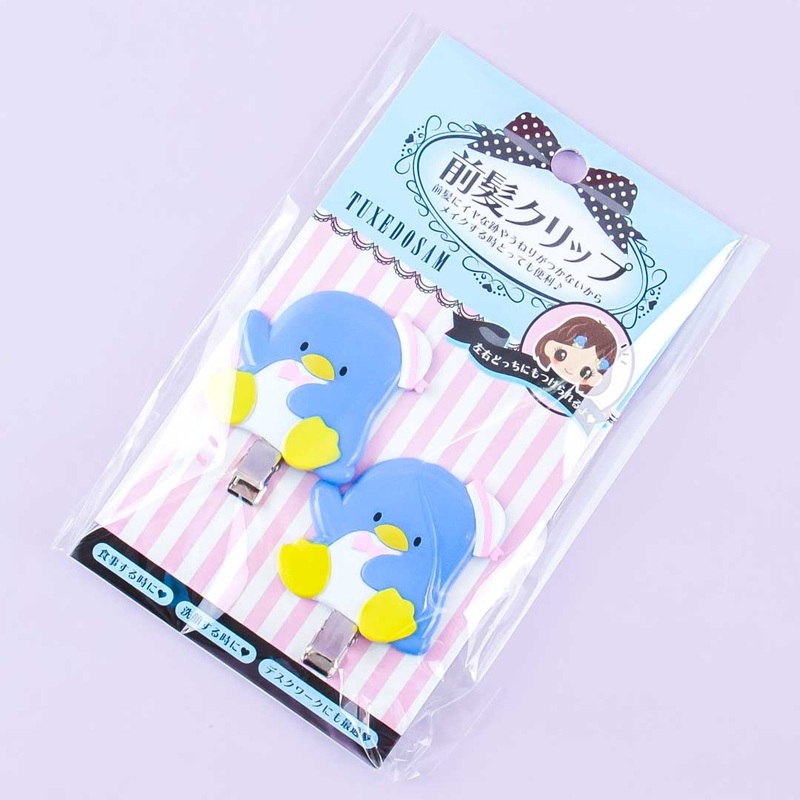 Tuxedosam No-Trace Bangs Hair Clips