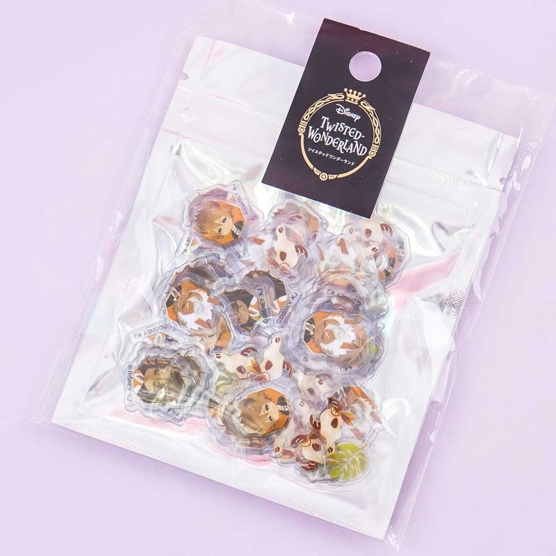 Twisted Wonderland Drop Peko Sticker Flakes - Savanaclaw