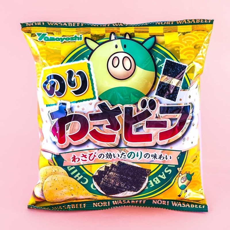 Wasabeef Potato Chips - Nori