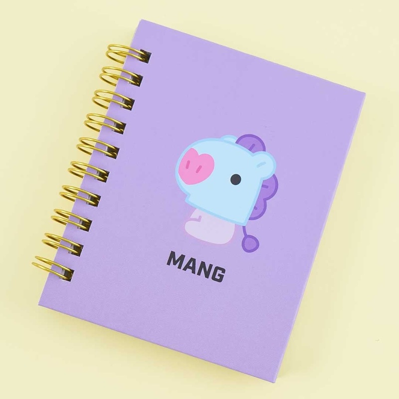 BT21 Mini Spiral Notebook - Mang