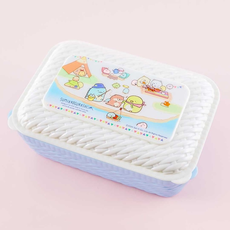 Sumikko Gurashi Rattan Basket Style Large Lunch Box