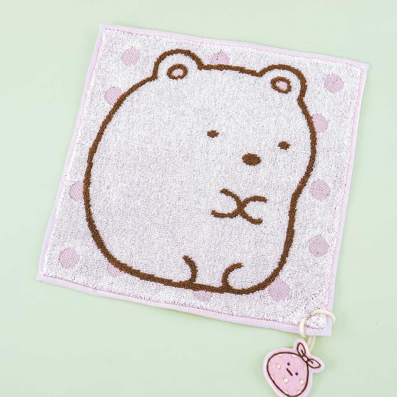 Sumikko Gurashi Shirokuma Mini Towel With Charm