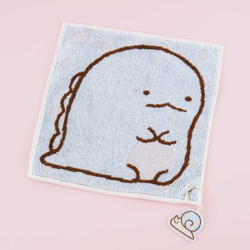 Sumikko Gurashi Tokage Mini Towel With Charm