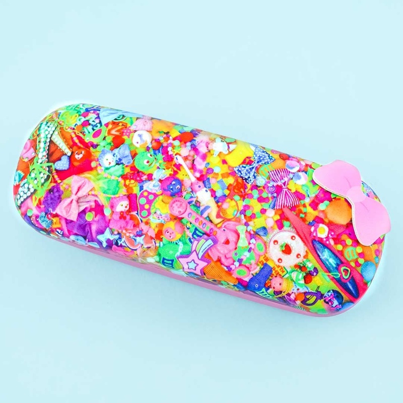 6%DOKIDOKI Rainbow Stash Eyeglass Hard Case