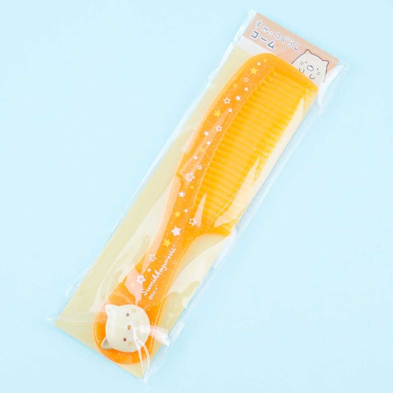 Sumikko Gurashi Glitter Mini Hair Comb - Neko