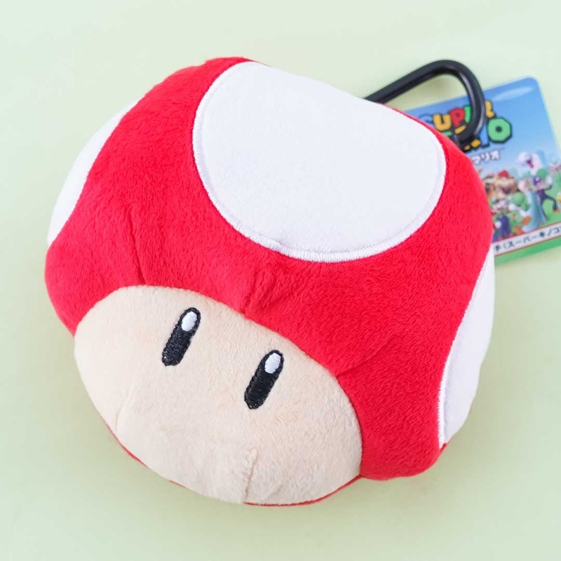 Super Mario Plushie Coin Purse - Super Mushroom