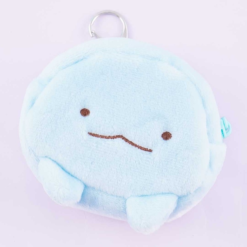 Sumikko Gurashi Fluffy Round Face Coin Purse - Tokage