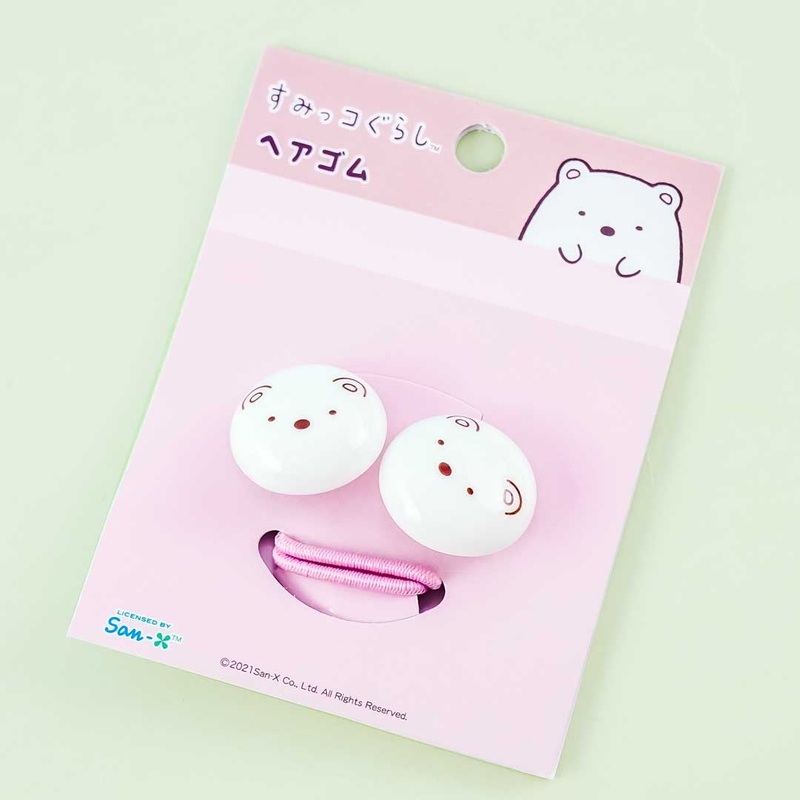Sumikko Gurashi Round Shirokuma Hair Tie