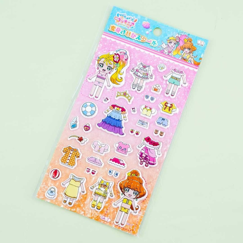 Tropical-Rouge! PreCure Makeover Kisekae Sticker Set A
