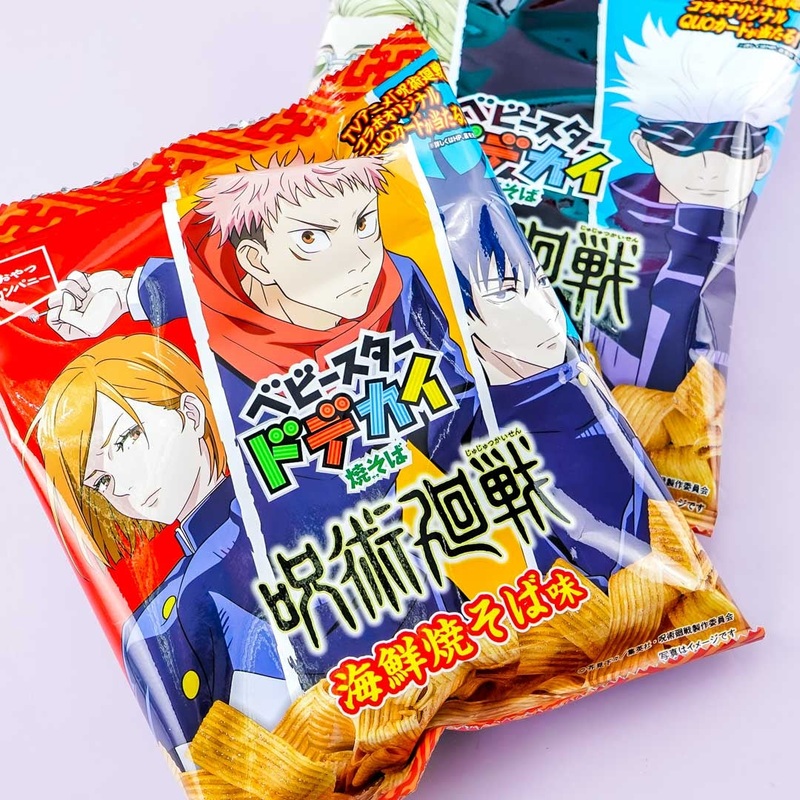 Baby Star Dodekai Jujutsu Kaisen Noodle Snacks - Seafood