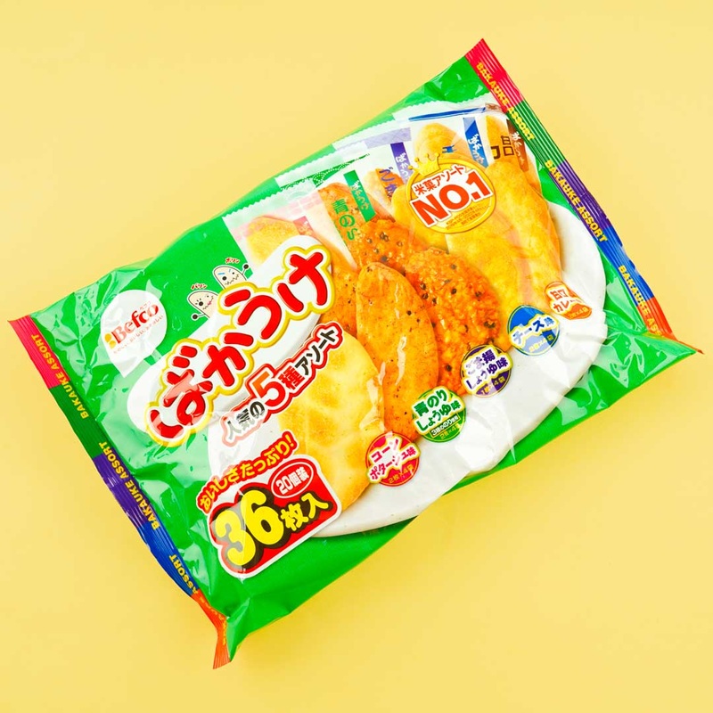 Befco Kuriyama Bakauke Rice Crackers - Assorted