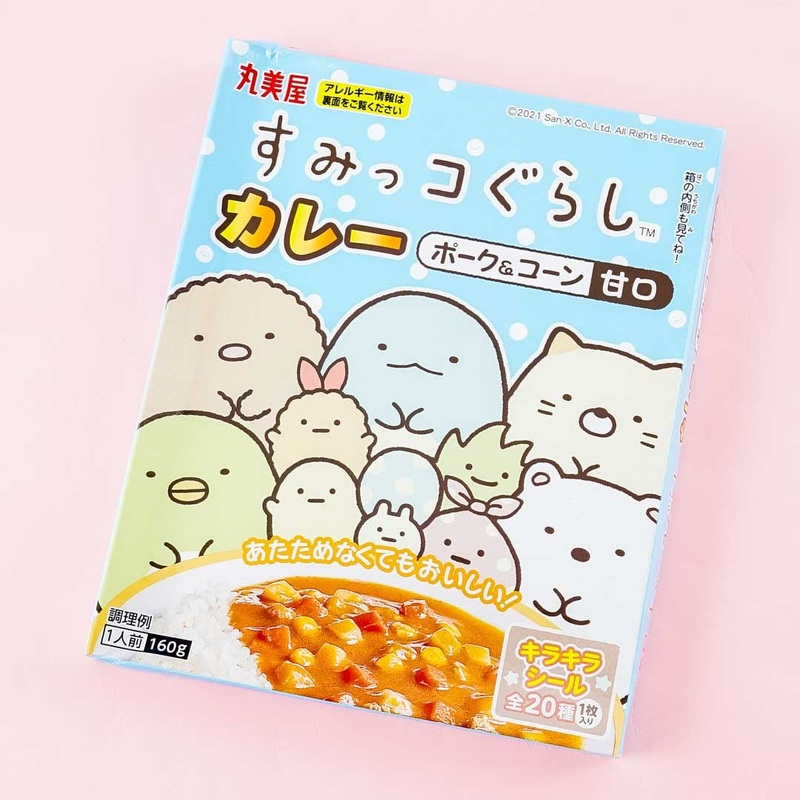 Sumikko Gurashi Instant Pork & Sweet Corn Curry
