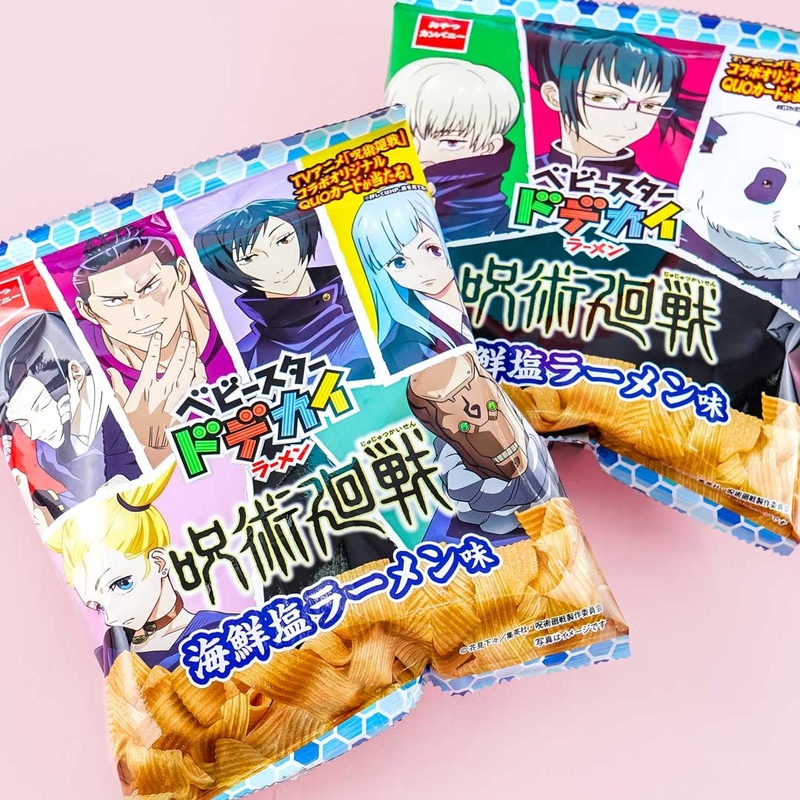 Baby Star Dodekai Ramen Jujutsu Kaisen Noodle Snacks - Seafood Yakisoba
