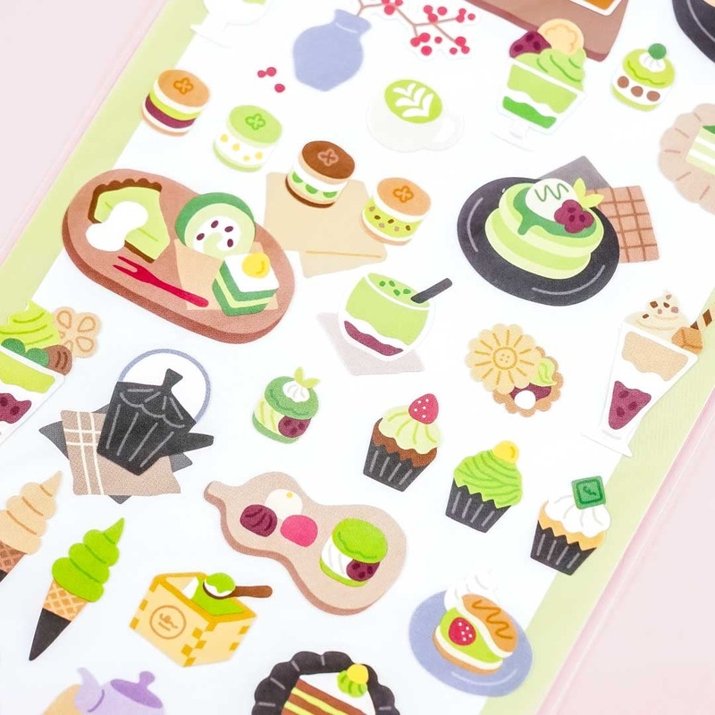 Cafe Seal Japanese Pastry Stickers