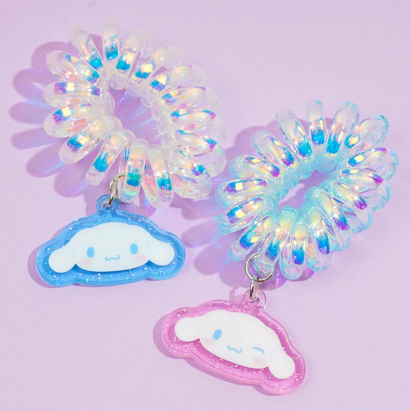 Cinnamoroll Holographic Coil Tie Set