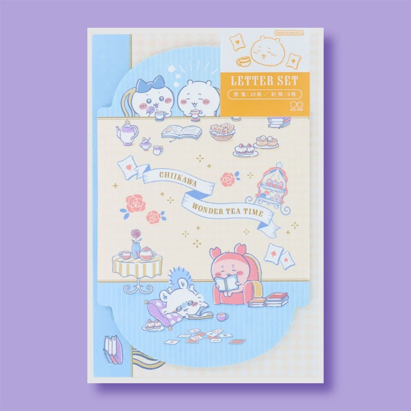 Chiikawa Wonder Tea Time Friends Letter Set