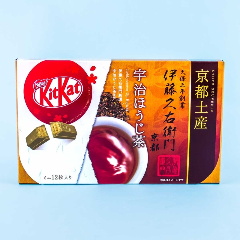 Kit Kat Kyoto Souvenir Chocolates - Itohkyuemon Uji Hojicha Tea
