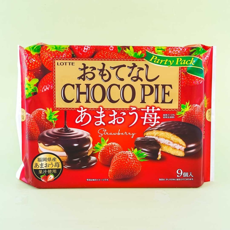Lotte Choco Pie -  Amaou Strawberry