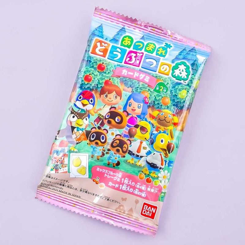 Animal Crossing Gummy Candy & Card Set Vol.2