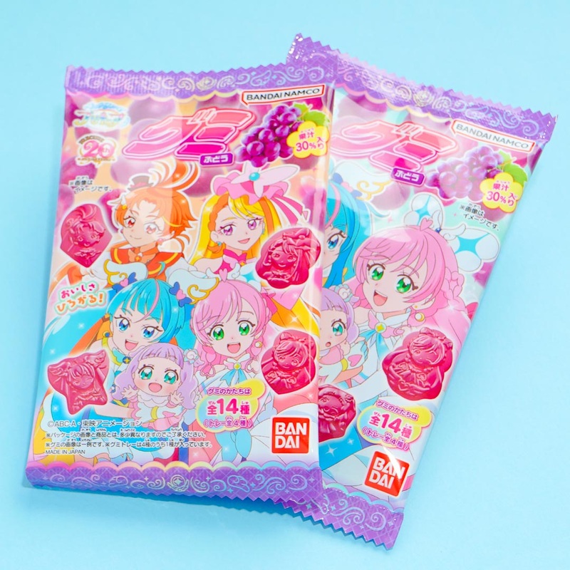 Delicious Party Pretty Cure Gummy Candy - Grape