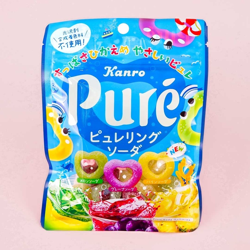 Pure Ring Gummy - Assorted Fruit Soda