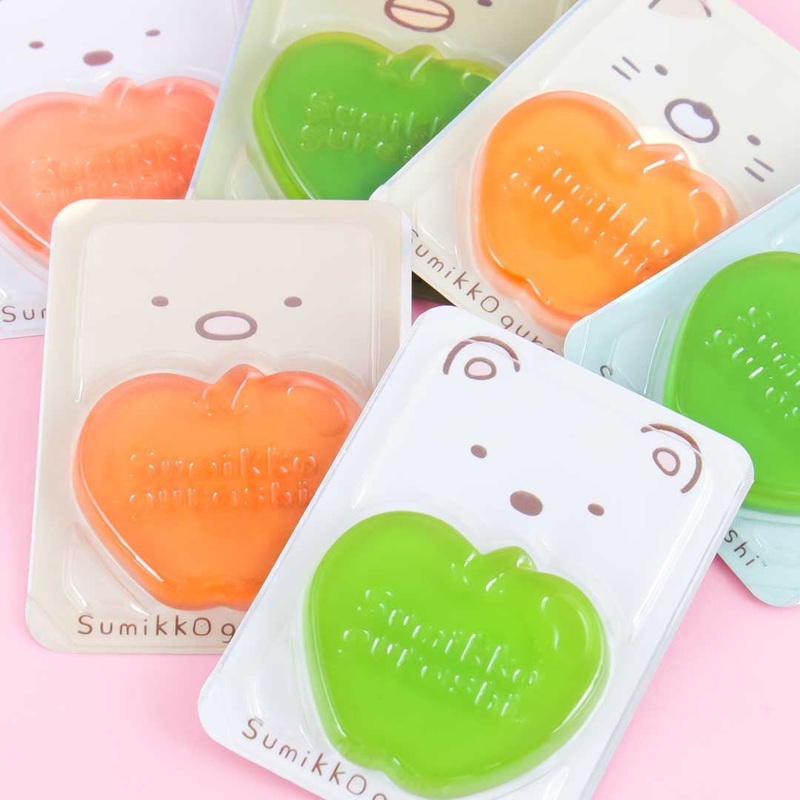 Sumikko Gurashi Gummy Candy - Red & Green Apple