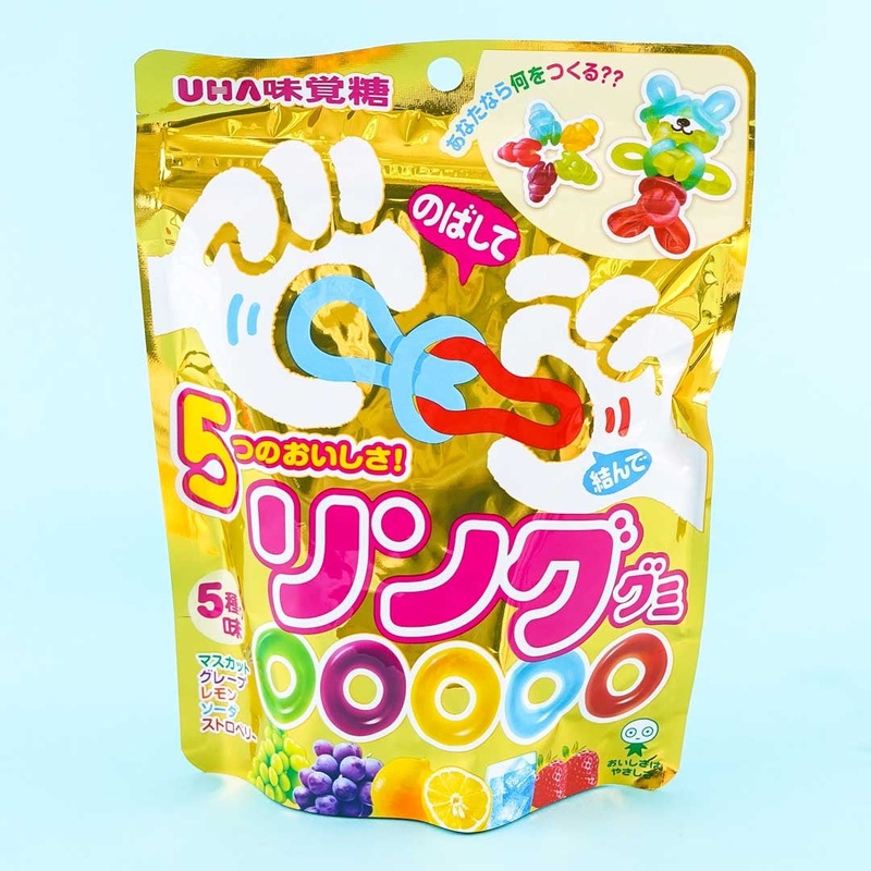 UHA Mikakuto Ring Gummy Candy - Assorted Flavors