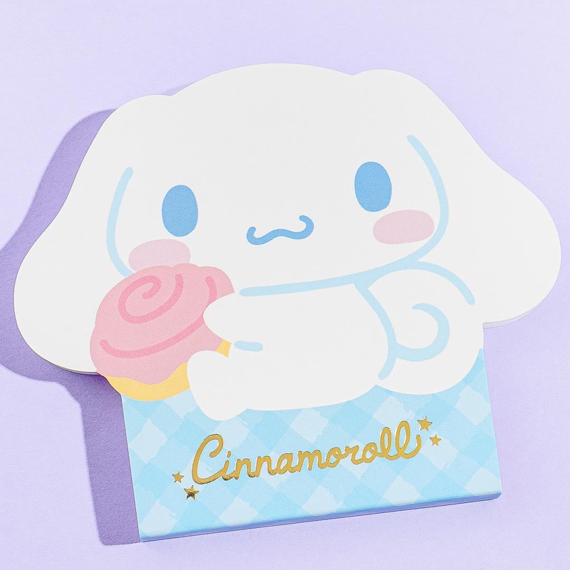 Cinnamoroll Cinnamon Roll Hug Die-Cut Memo Pad