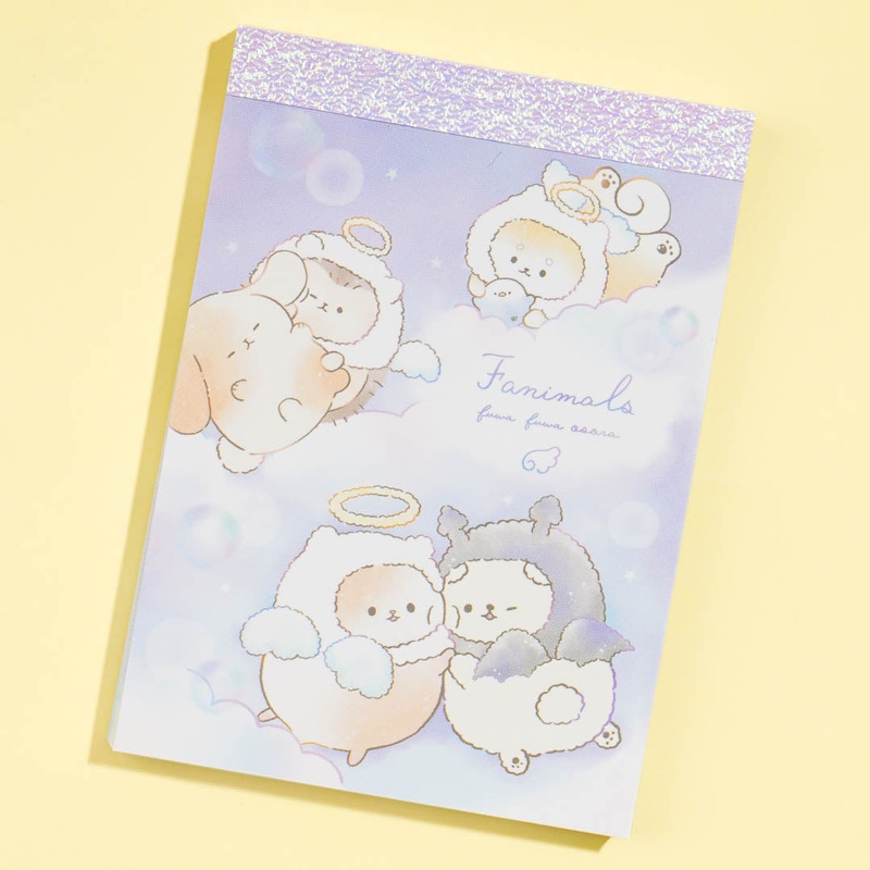 Fanimals Fluffy Clouds Mini Memo Pad