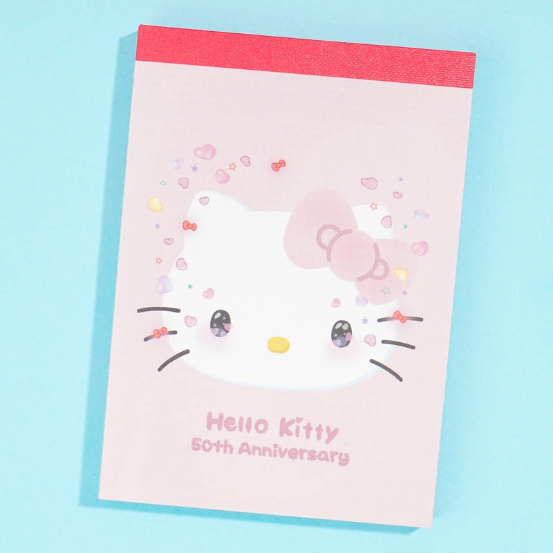 Hello Kitty 50th Anniversary Memo Pad
