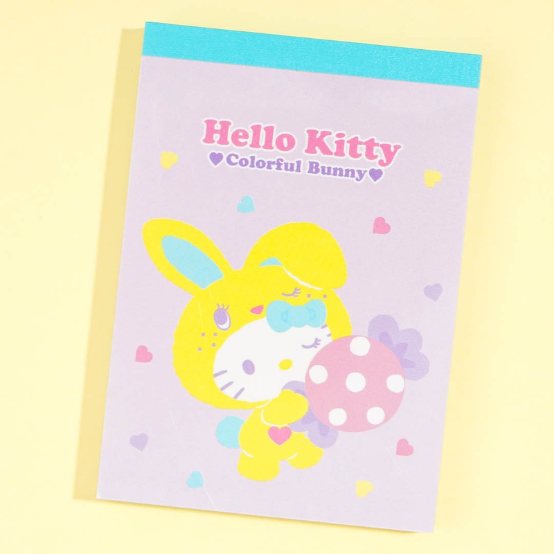 Hello Kitty Easter Bunny Memo Pad