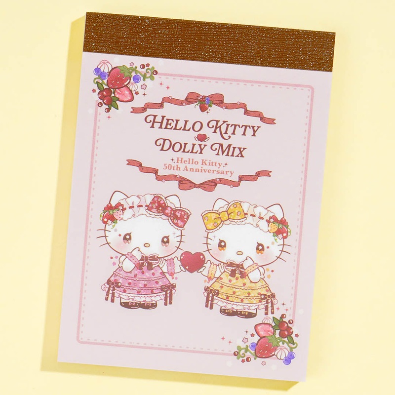Hello Kitty x Dolly Mix 50th Anniversary Memo Pad