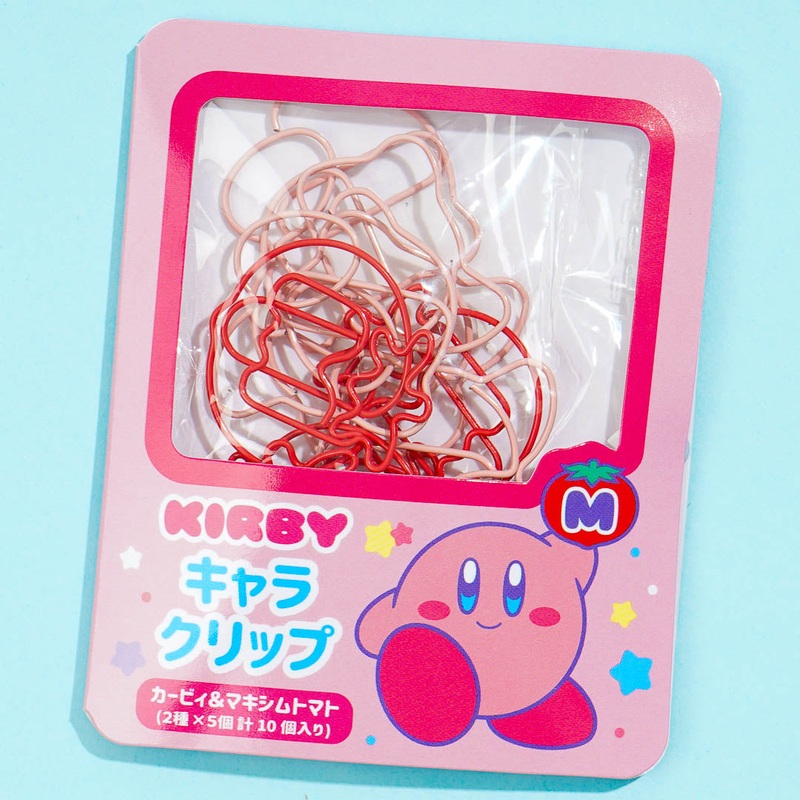 Kirby Character Paper Clips