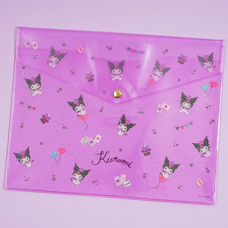 Kuromi Glittery Envelope Case