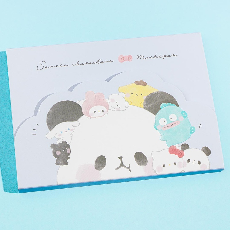 Sanrio Characters x Mochi Mochi Panda Memo Pad With Cover