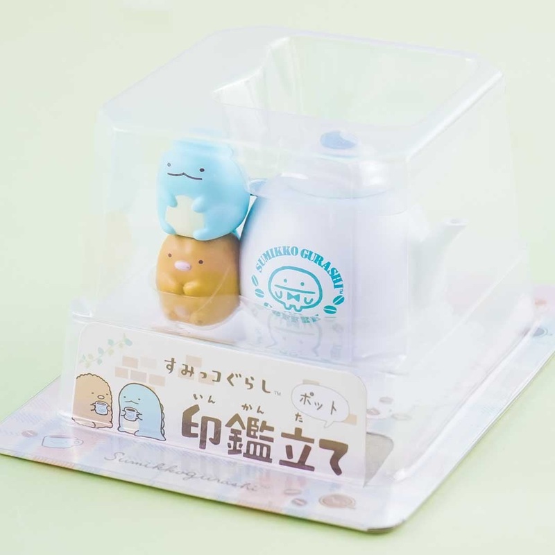 Sumikko Gurashi Pen Holder Figurine - Tokage & Tonkatsu
