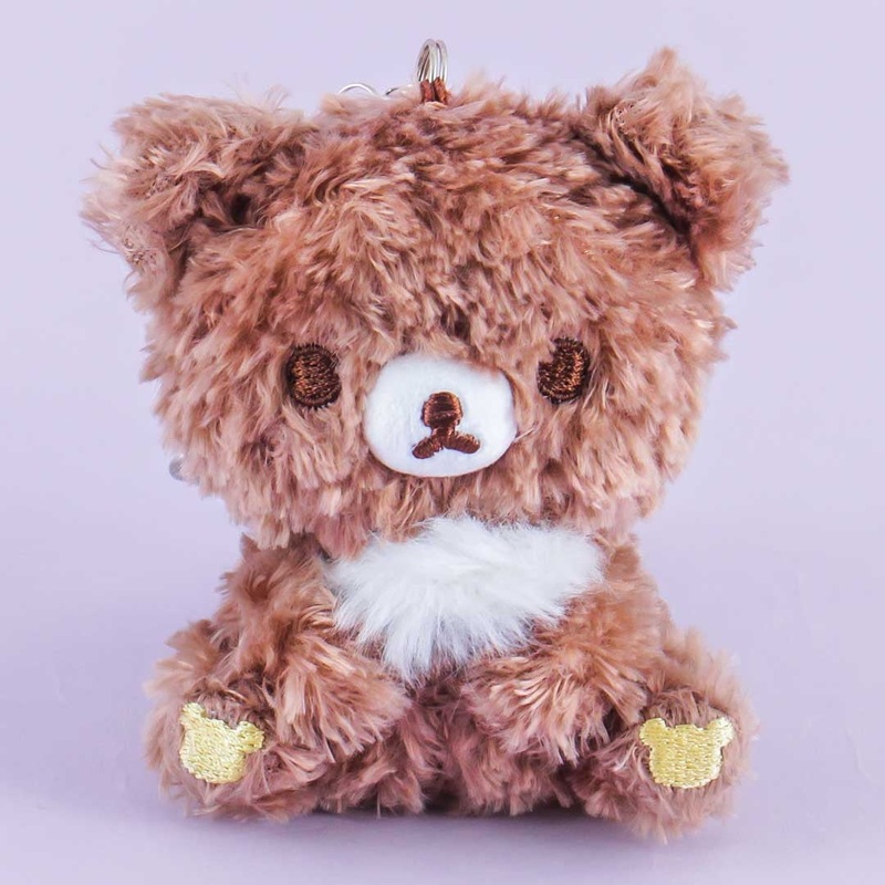 Chairoikoguma Furry Plushie Bag Charm