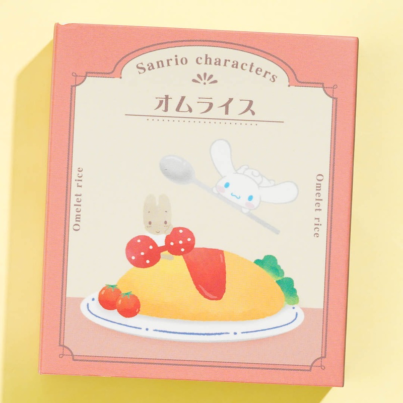 Cinnamoroll & Marron Cream Omelet Rice Memo Pad