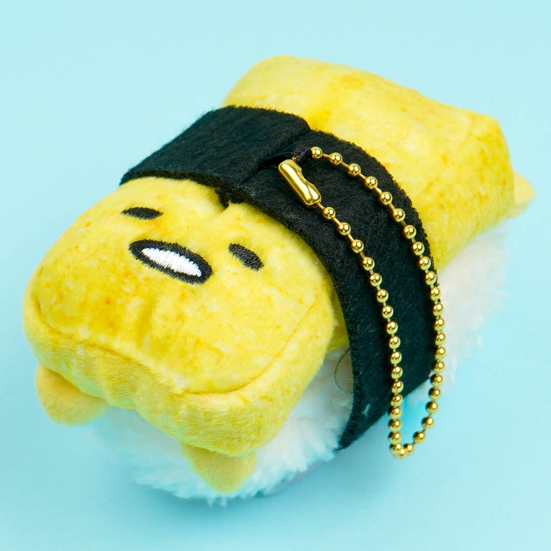 Gudetama Sushi Plushie Charm