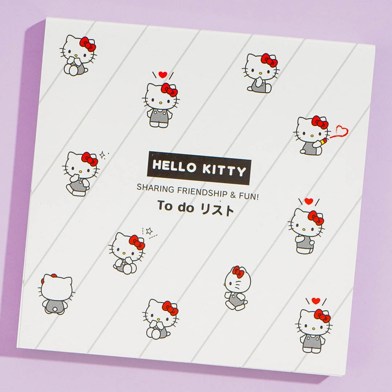 Hello Kitty To-Do List Memo Pad