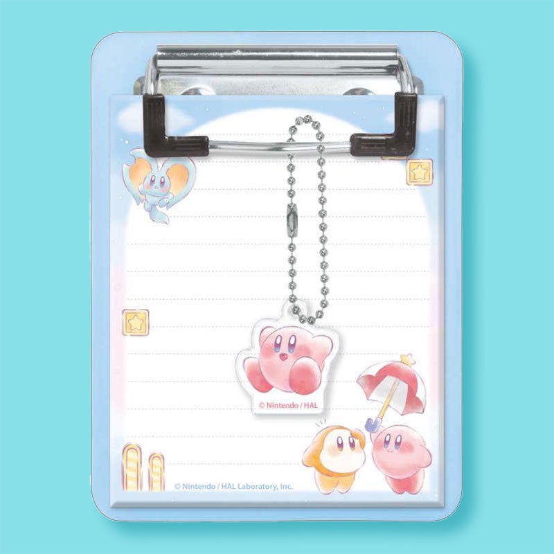 Kirby of the Stars Binder Memo Pad With Charm