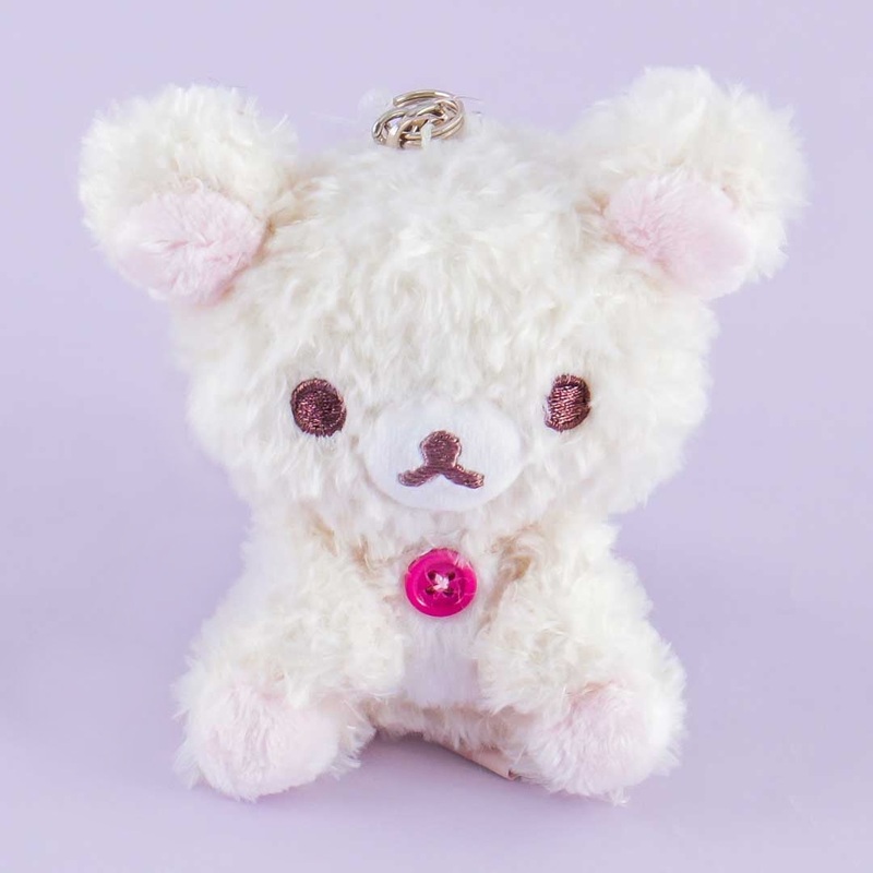 Korilakkuma Furry Plushie Bag Charm