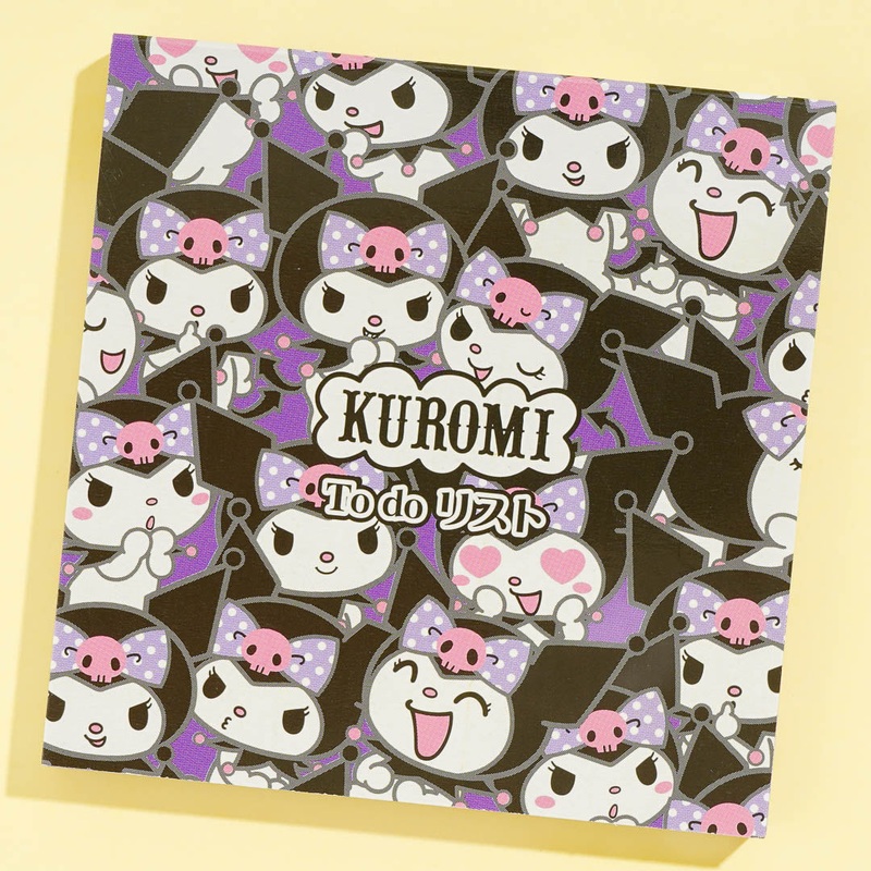 Kuromi Overload To-Do List Memo Pad