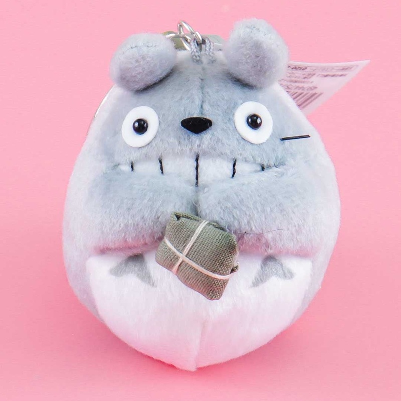 My Neighbor Totoro With Parcel Plushie Bag Charm - Totoro